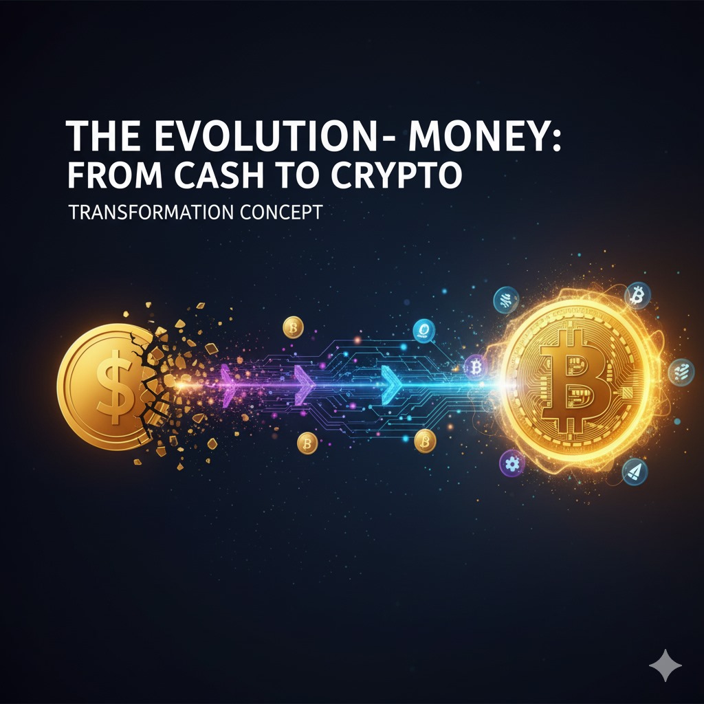 The Evolution of Money: From Cash to Crypto
